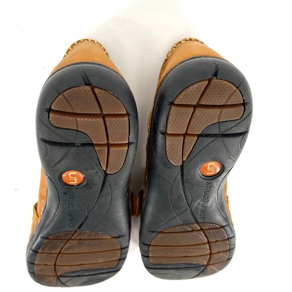 Clarks Unstructured Tan Women's Mary Jane Comfort Flats Size 7.5 Casual Shoes - Picture 9 of 10